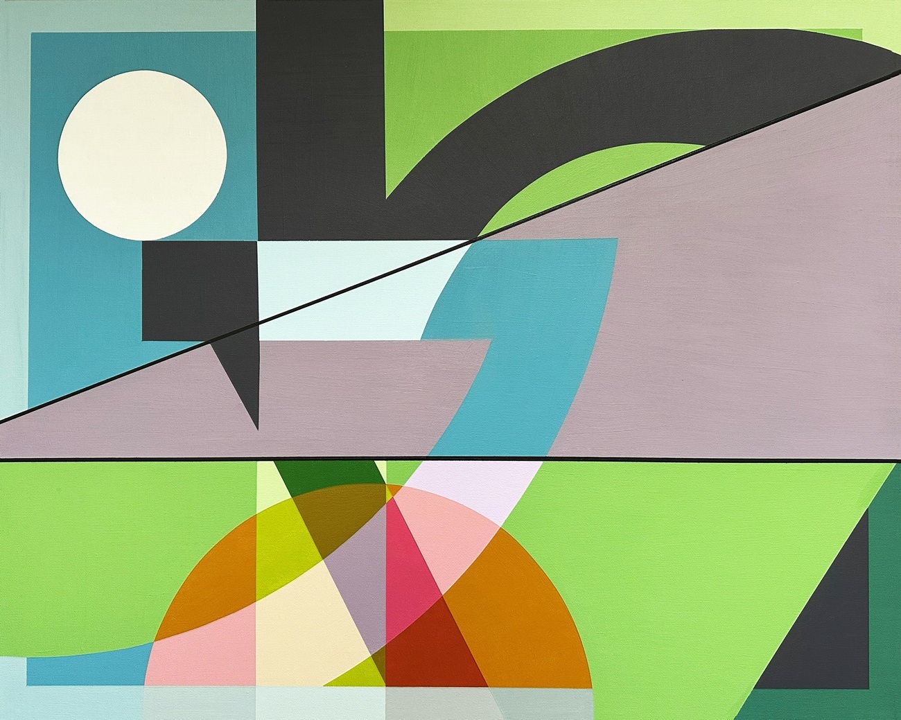 Almost Over — original painting by Thomas Tolley.