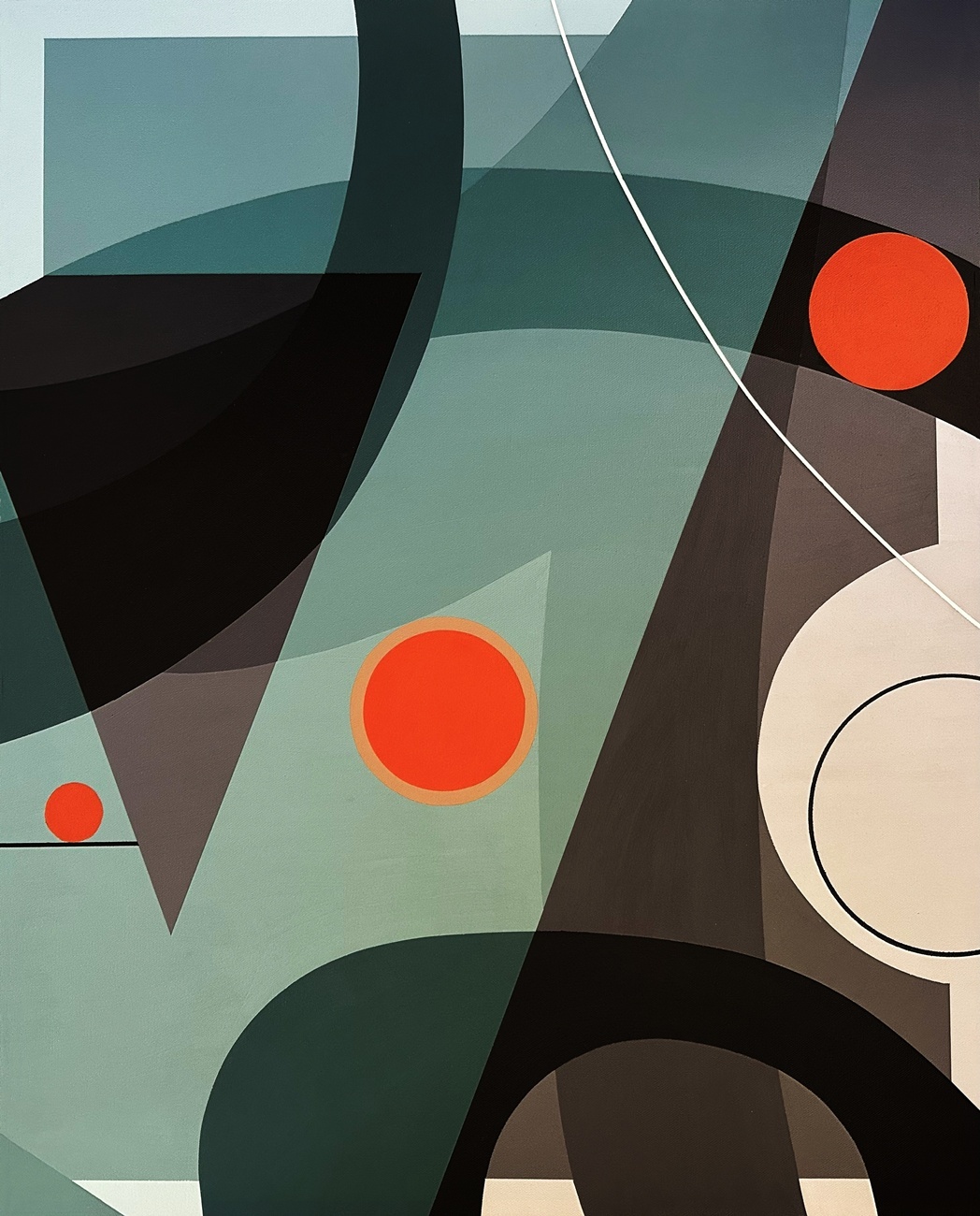 Just Follow Me — original painting by Thomas Tolley.