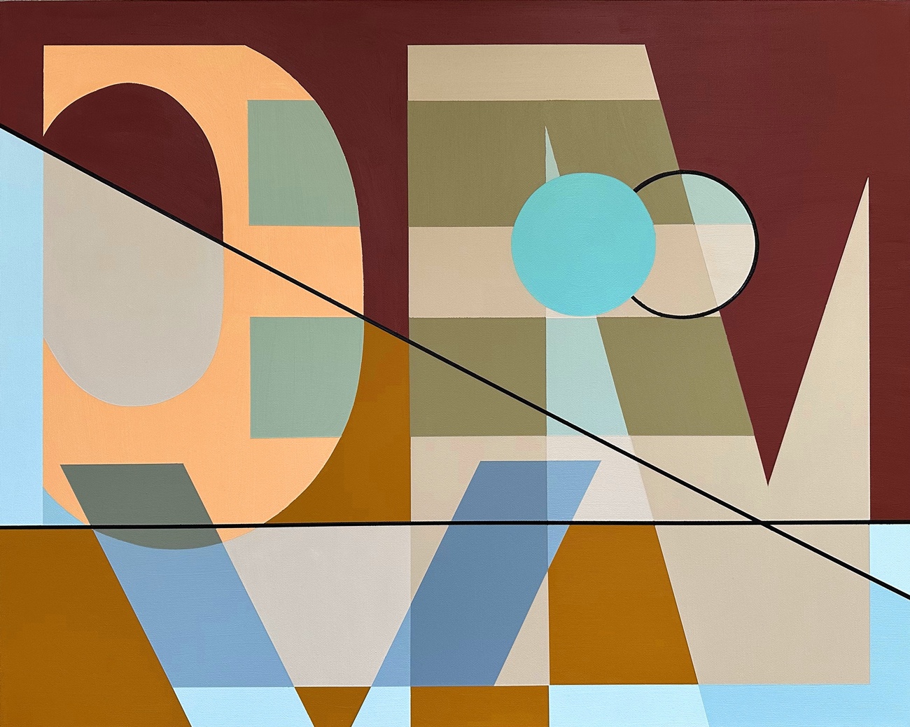 Momentum — original painting by Thomas Tolley.