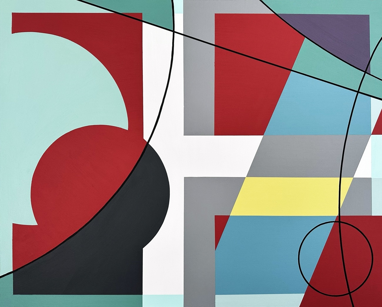 Not a Chance — original painting by Thomas Tolley.